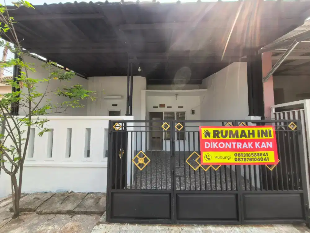 Dikontrak kan satu unit rumah, di Perumahan Nirwana Bojong Residence