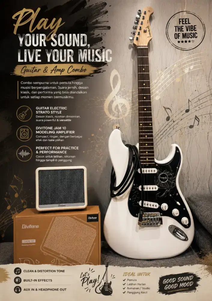 Gitar Elektrik Second Murah