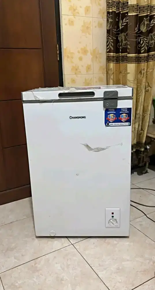 Freezer Box Changhong 100 L Second Normal Orisinil