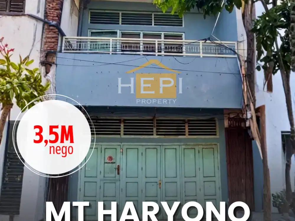 Dijual Ruko MT Haryono Semarang Tengah
