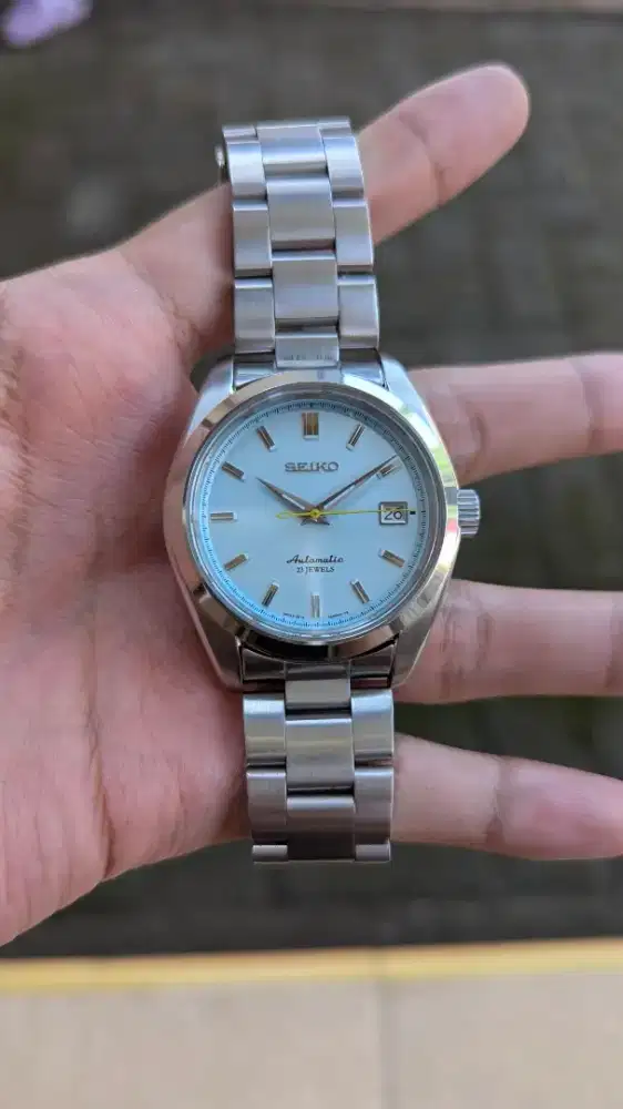 Jam tangan Seiko mod SARB 03x ice blue dial