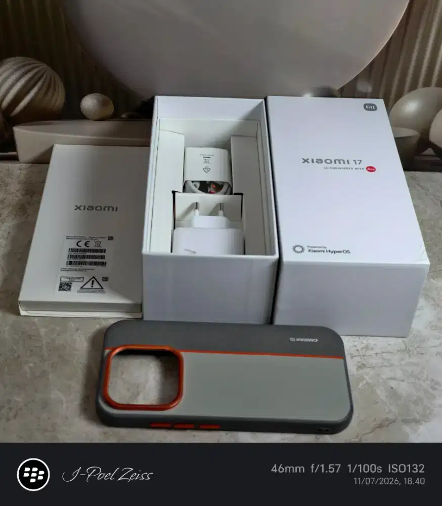xiaomi 17 12/512gb black garansi resmi