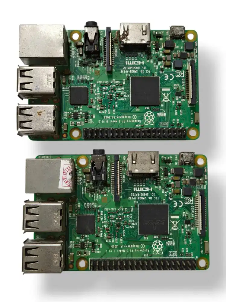2 Raspberry Pi 3 Model B — 1 Paket / Sparepart / Rusak