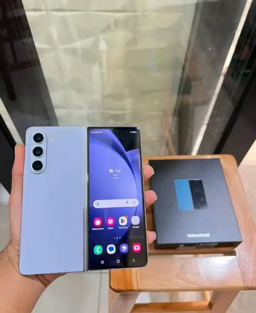 Samsung Galaxy Z Fold 5 + S-Pen, Layar No Tompel (Minus WiFi Only)