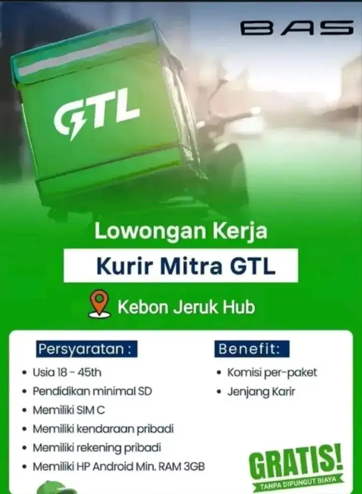 Loker Kurir GTL