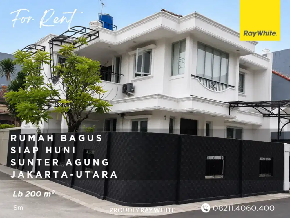 Rumah  Sunter Bagus - Siap Huni - Sunter Agung - Jakarta-Utara