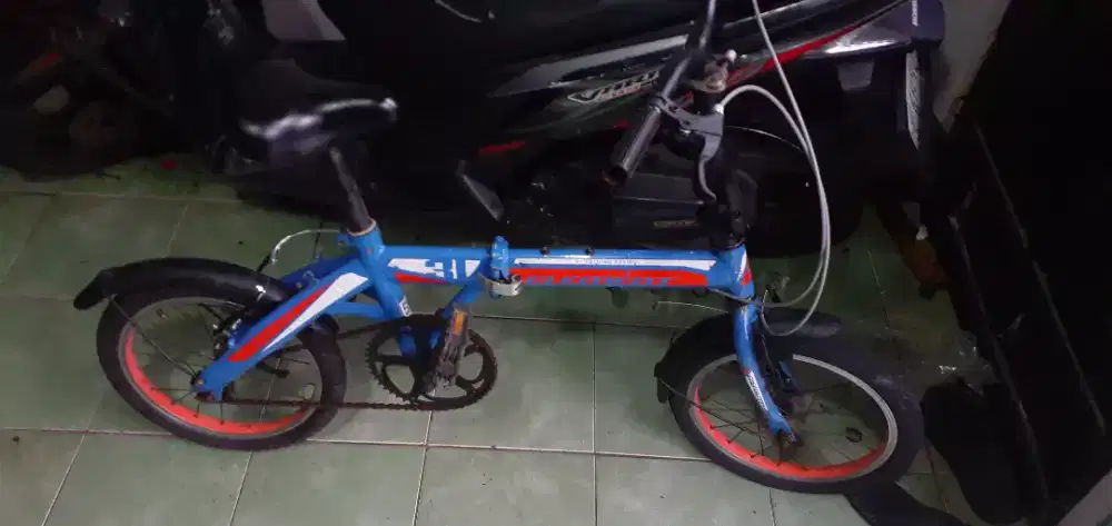 sepeda lipat element siap pakai ukuran 16