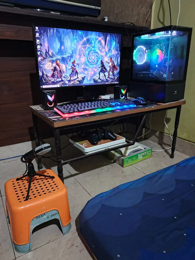 Fullset PC Ryzen Gaming RGB