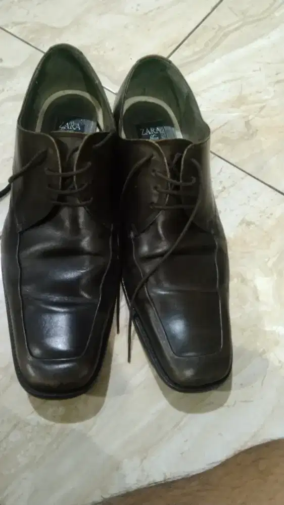 sepatu pantofel pria merk zara
