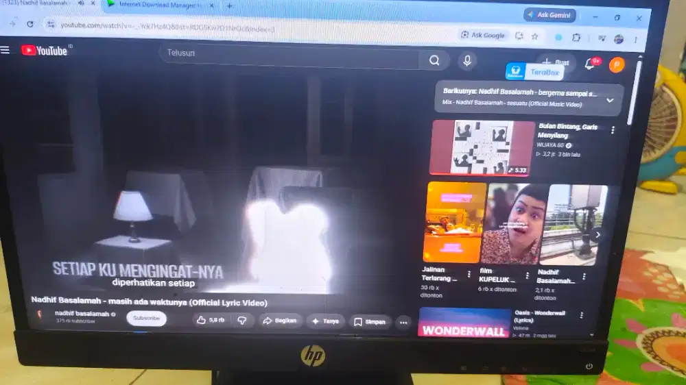 Monitor HP 20 inch WideScreen ips panel Nego