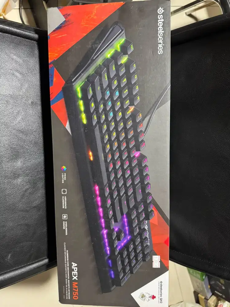 Keyboard Mechanical Gaming SteelSeries Apex M750 RGB - Second Mulus