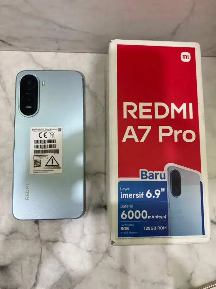 Redmi A7 Pro RAM 4GB ROM 128GB Fullset Normal