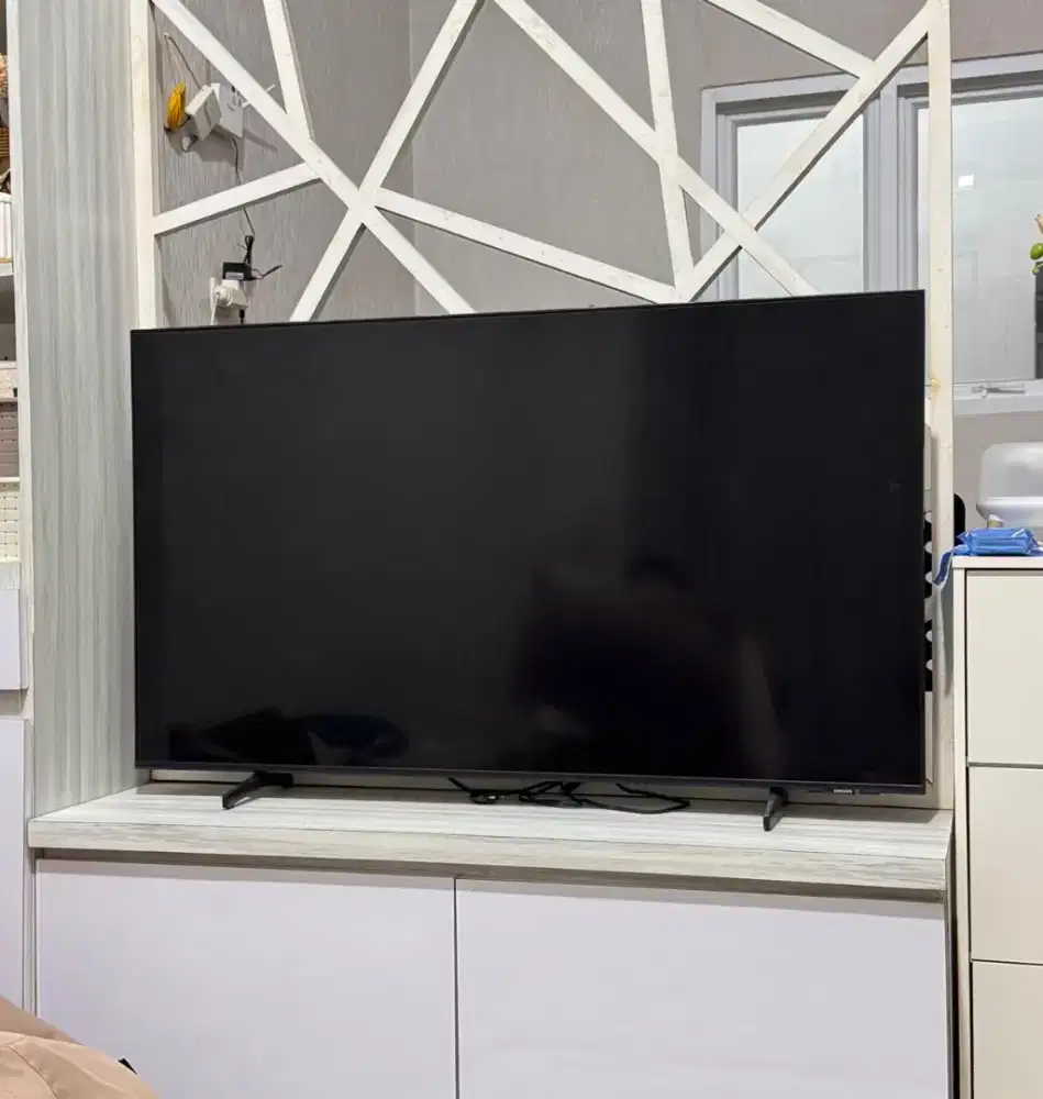 Tv Samsung 50 Bekas Rusak LCD hitam bergaris Audio dan Mesin Normal