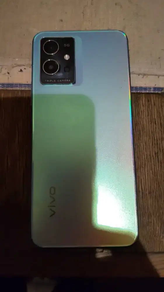 Vivo t1 5g NFC 8+8/128gb minus tc retak tipis HP pakean sehari hari