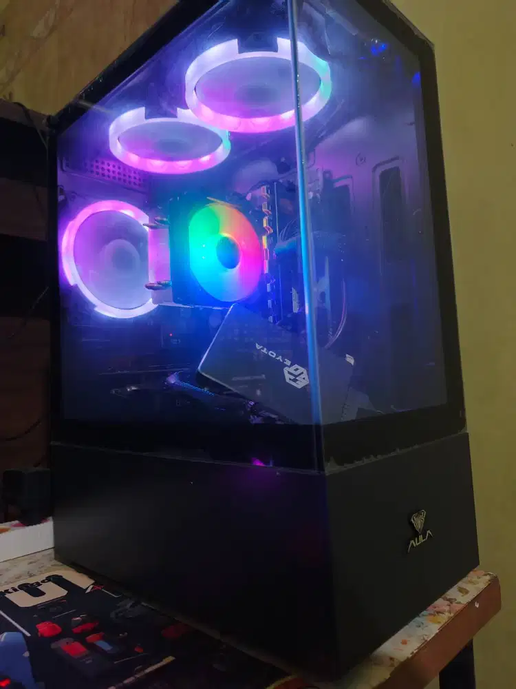 PC Ryzen 5 5500 RAM 16gb VGA 6gb