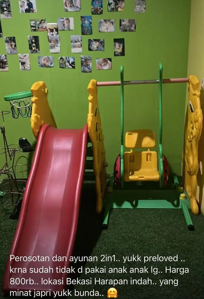 Perosotan dan Ayunan 2in1