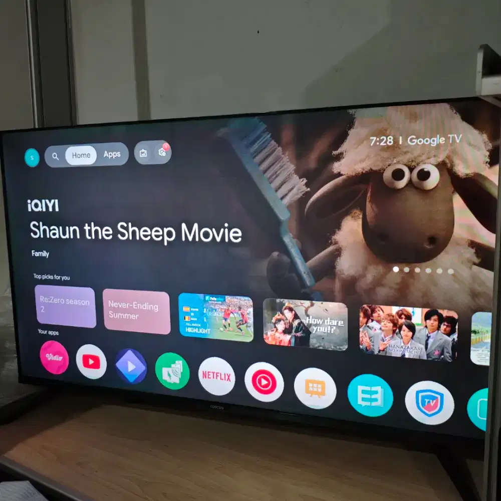 Jual Smart TV Coocaa 40 Inch 40Q66 QLED Google TV