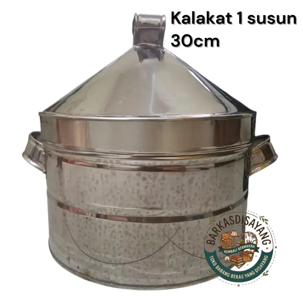 JUAL MURAH DANDANG KUKUSAN KALAKAT DIMSUM & KUE 1 SUSUN SIZE 30CM