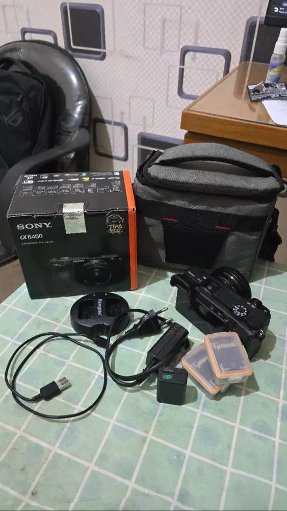 Sony A6400 Kit 16-50mm OSS - Fullset