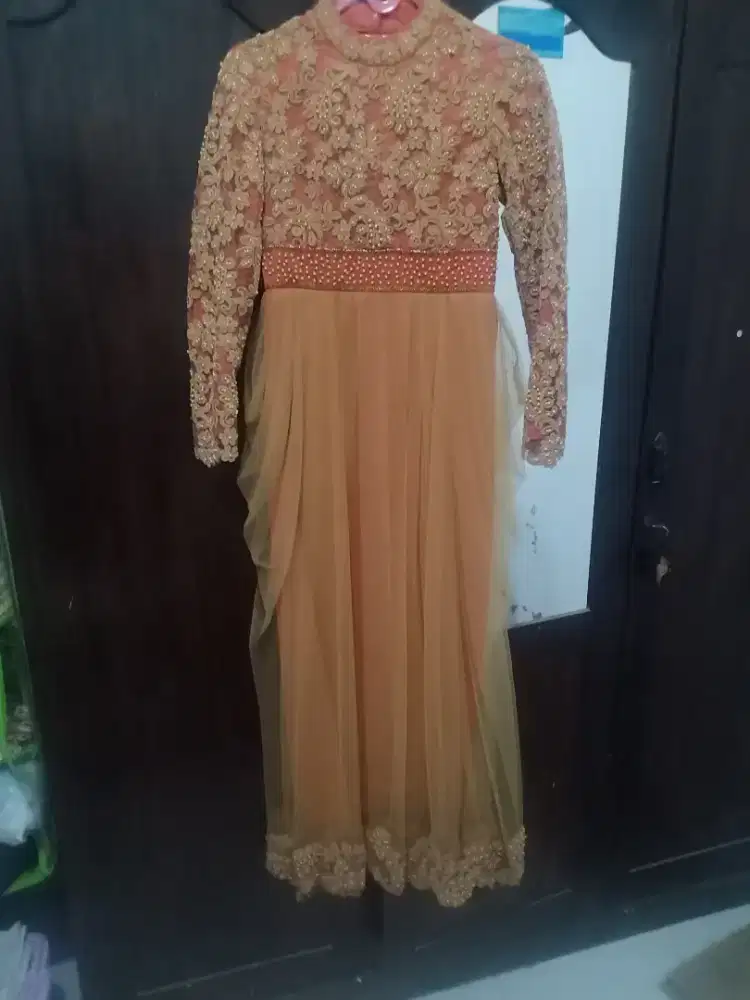 Dress renda korea cantik