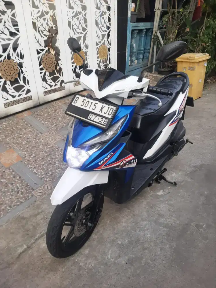 Honda Beat ECO 2018 ss lengkap mesin bagus pajak hidup Bekasi Kota