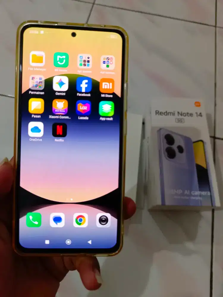 Like New HP Redmi Note 14 5G 8/256 Fullset Nominus
