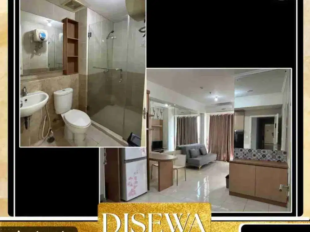 DISEWA APARTEMEN SILKWOOD 1 BR DI ALAM SUTERA TANGERANG