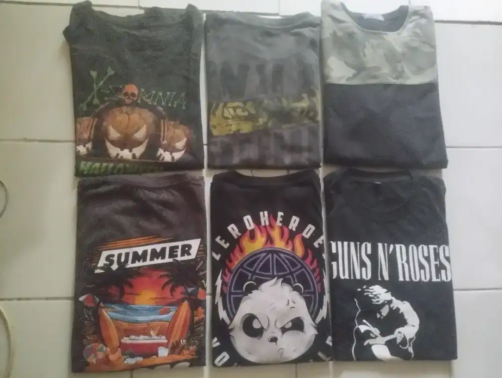Dijual borongan kaos dan switer borongan