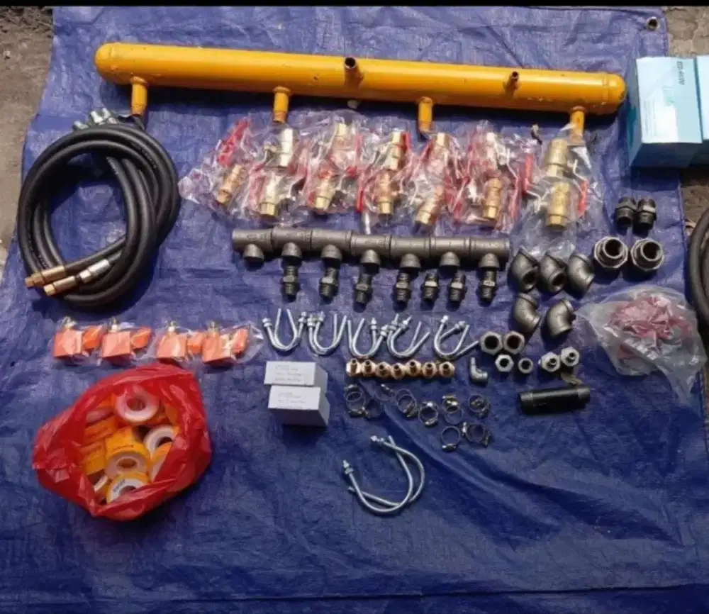 Spare part Instalasi pipa Gas