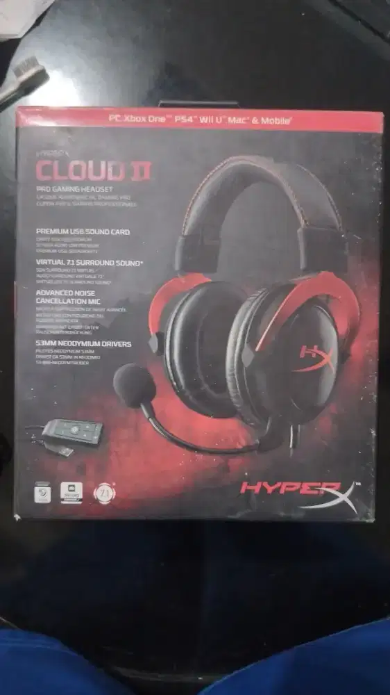 Headset HyperX Cloud 2