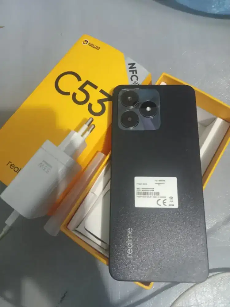 Realme C53 Black ram 6+12/128 (Fullset, mulus, Nominus)