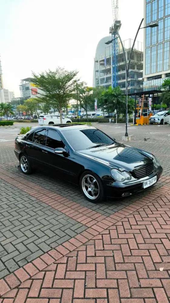 Mercedes Benz C240 AMG AT 2001 Black Hitam Mercy Automatic