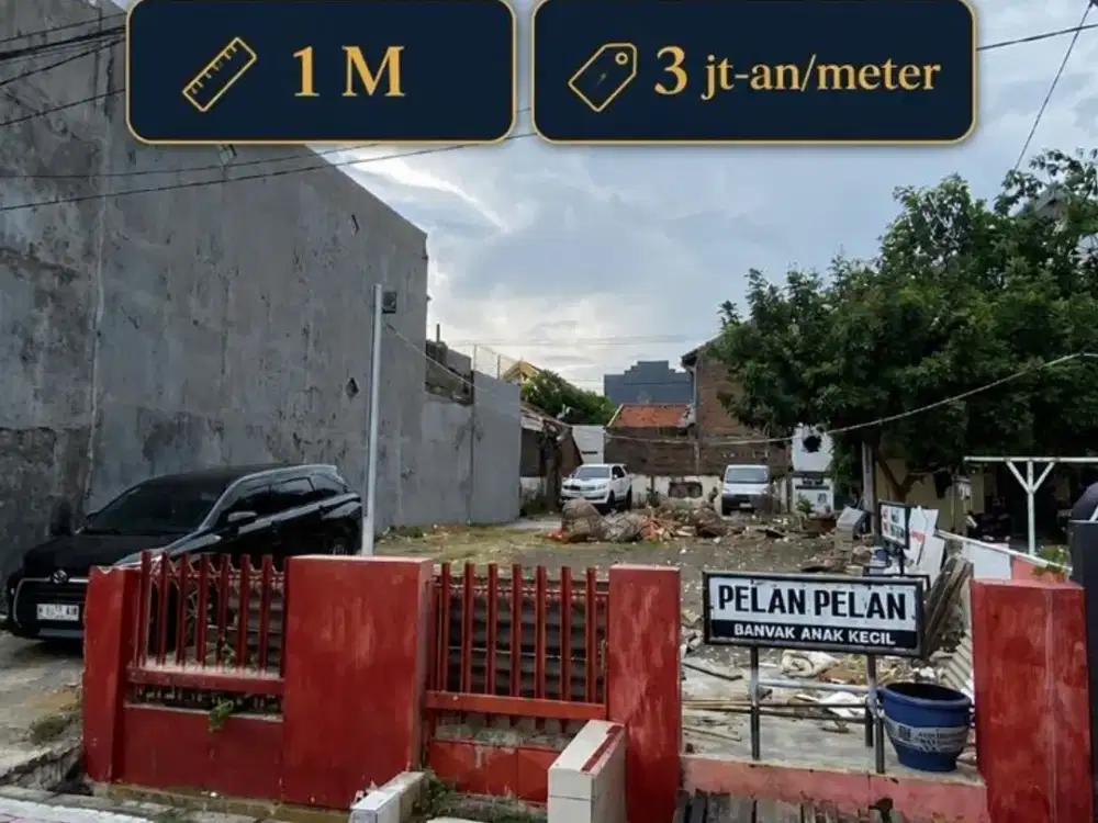 3 Jt-an/meter dijual kavling simo sidomulyo