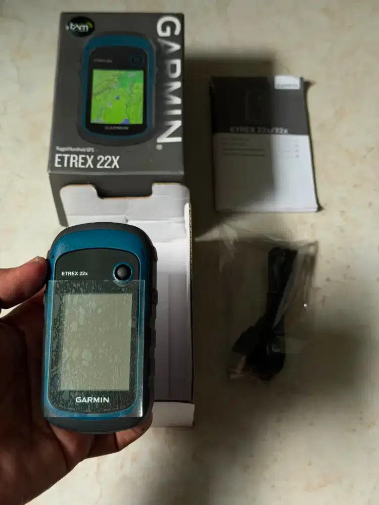 Gps Garmin eTrex 22x Second Komplit Mulus Original Bergaransi