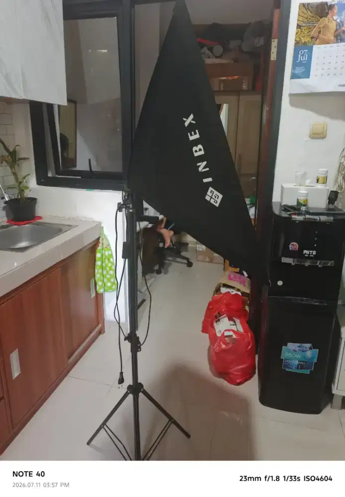 Inbex softbox lampu live produk terang