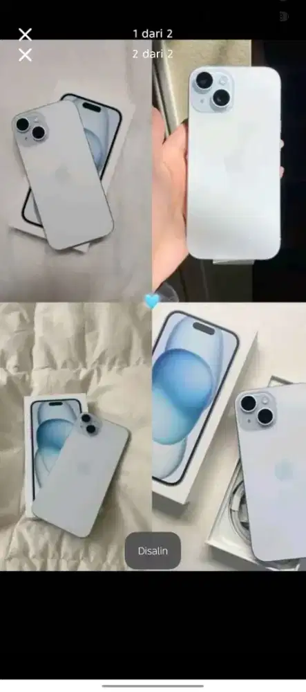 Iphone 15 new ibox 128gb bunga ringan 0%