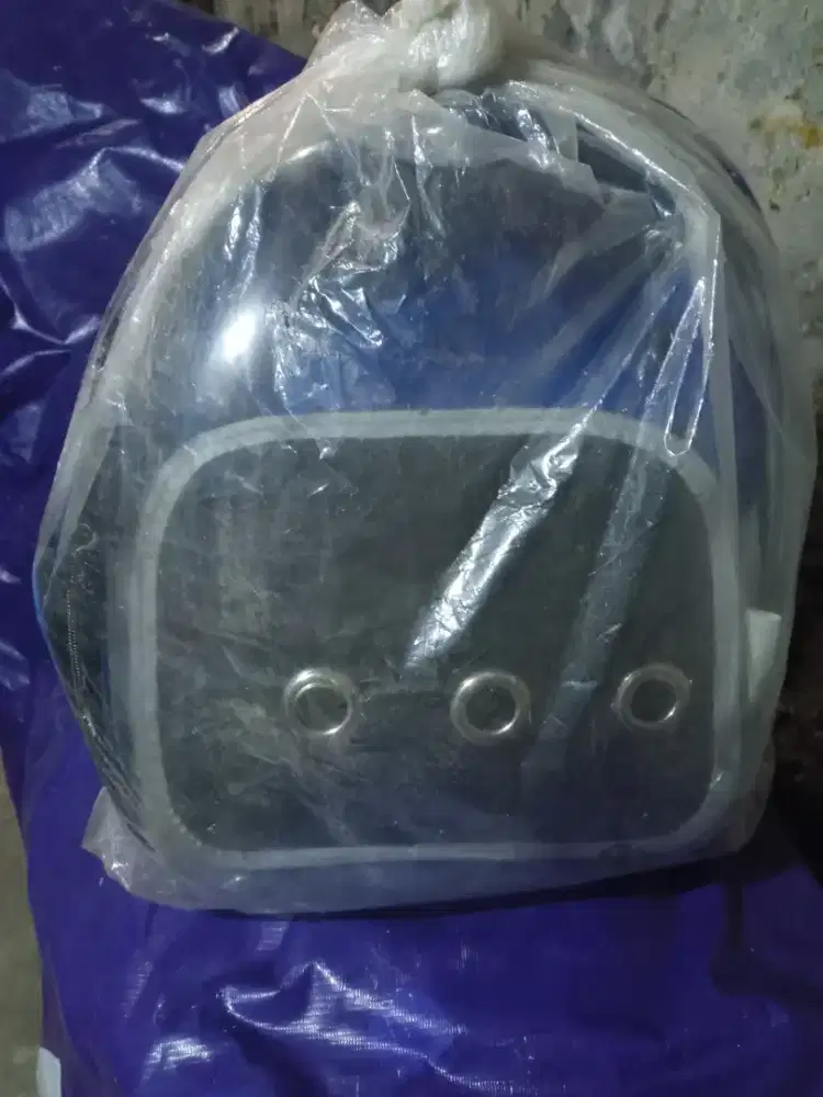 Tas kucing baru belum di pakai