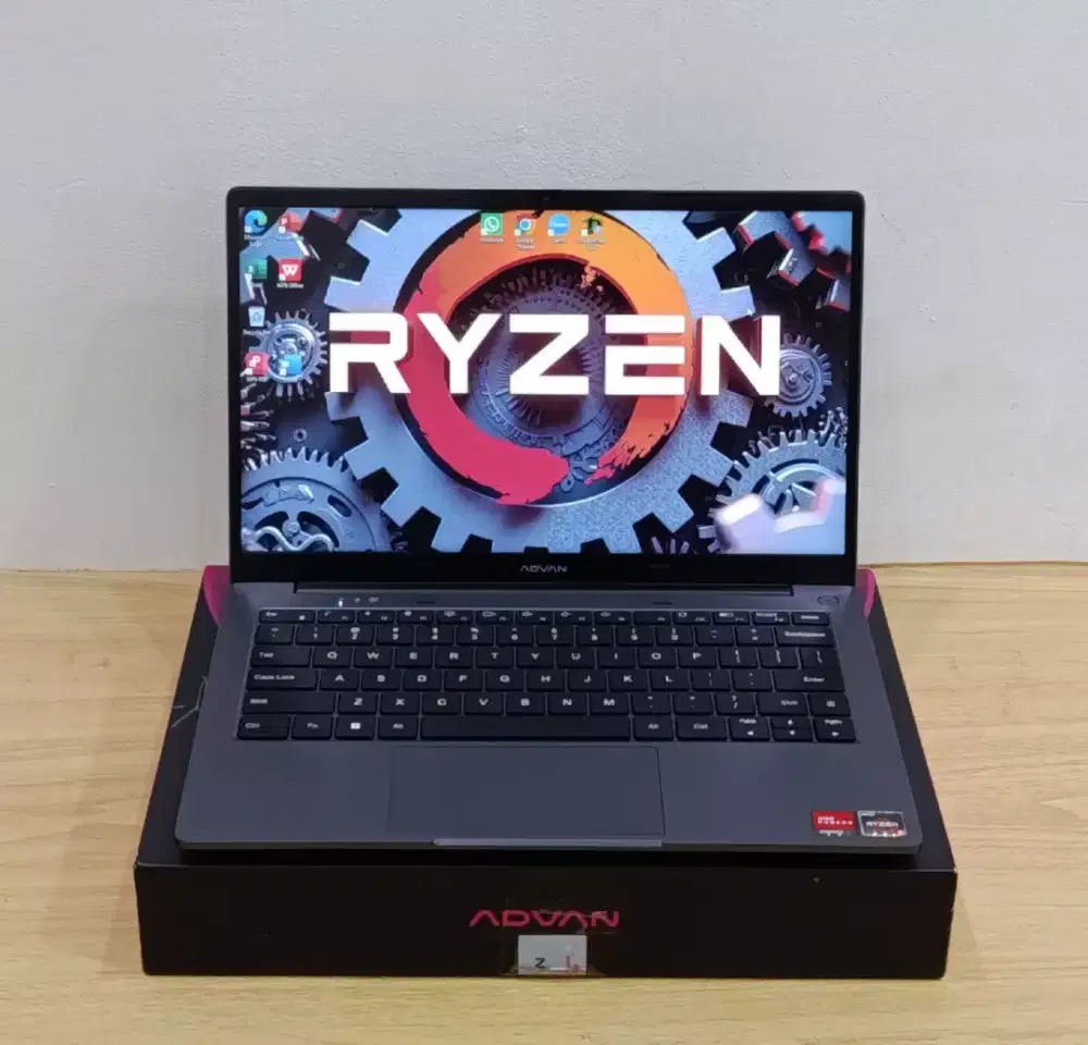 laptop ADVAN Soulmate Plus prosesor AMD Ryzen 5 3500U