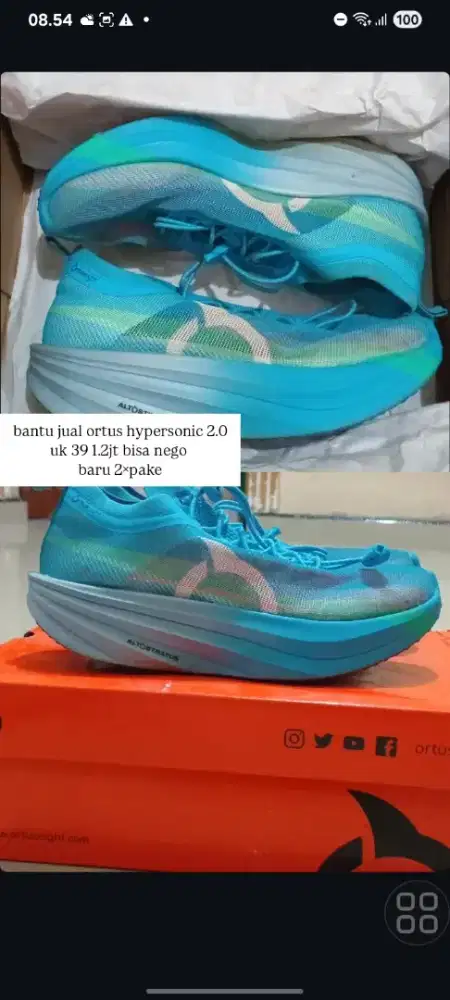 sepatu ortus hypersonic 2.0