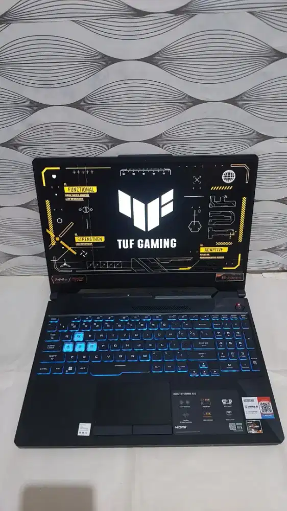ASUS Tuff Gaming A15 FA506QM Ryzen 7-5800H 6GB 
RAM 16GB 
SSD 512GB