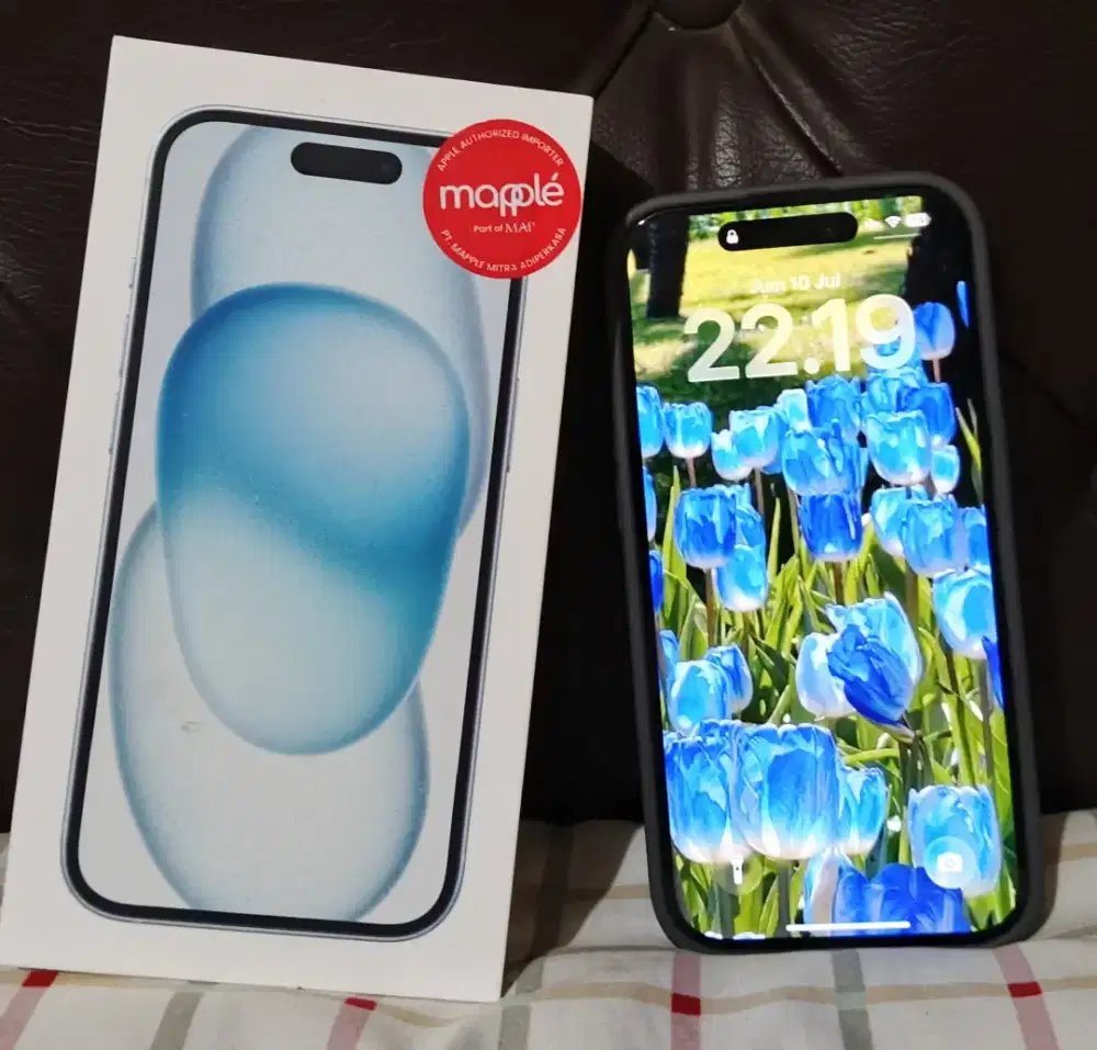 iPhone 15 128GB Blue ID/A Digimap | BH 100% | Garansi Resmi Juni 2027