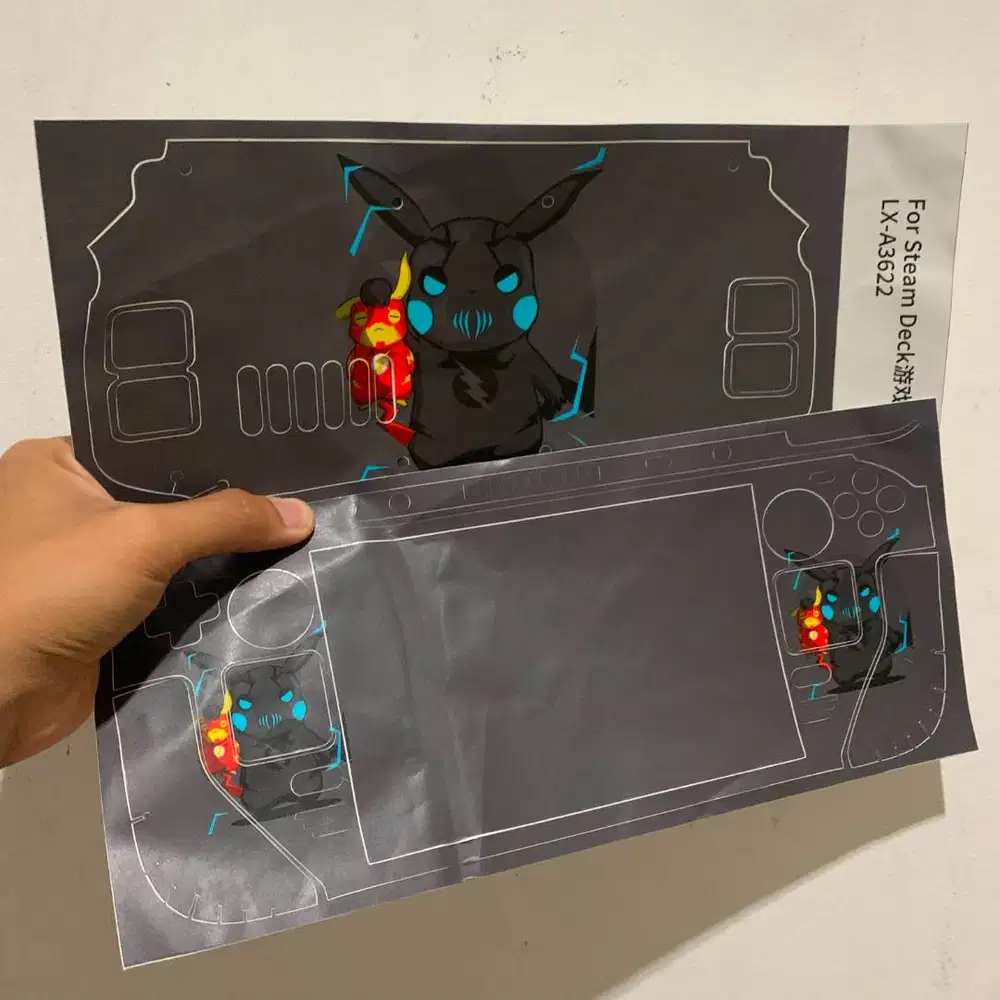 Skin Steam Deck OLED Pikachu Flash
