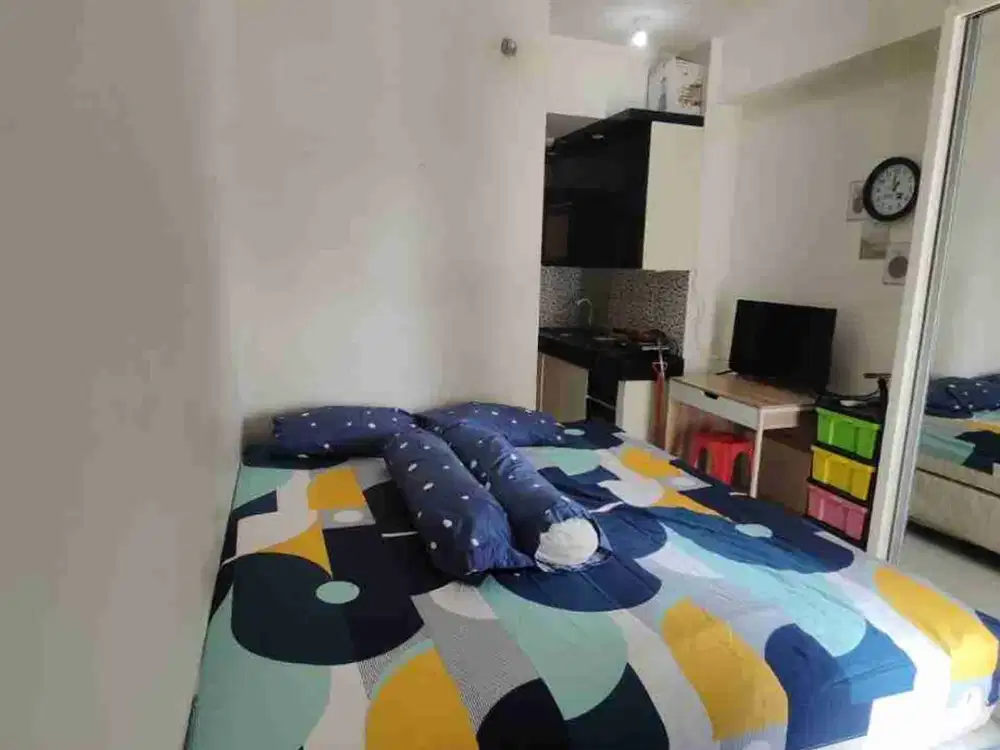 disewakan tahunan apartemen puncak darmahusada full furnis