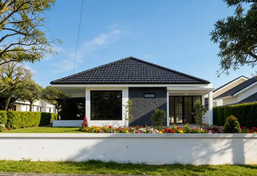 Rumah hook Bsb village 236m² dkt AMNI teras bali cangkiran bu cepat