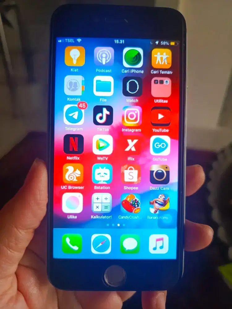 Jual Iphone 6 (64GB) warna space grey