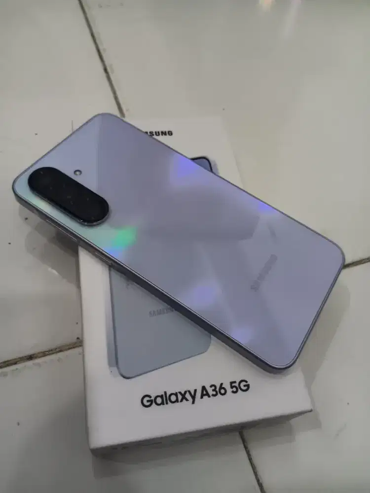 Samsung Galaxy A36 5G Lavender Ram 8/256gb Lengkap Mulus