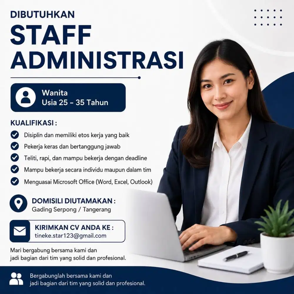 Dicari Tenaga Kerja Wanita