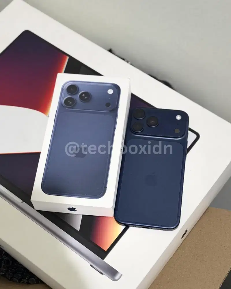 iPhone 17 Pro Max 256 Deep Blue iBox Fullset Original BH 100 Like New