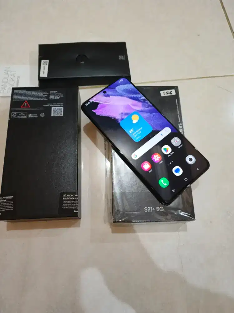 Samsung S21+ 8/256 Sein fullset mlusss like new jossss nominus
