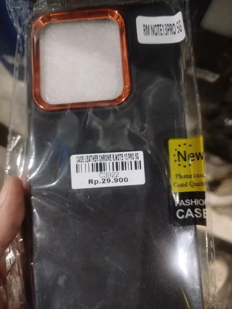 CASE LEATHER CHROME REDMI NOTE 13 PRO 5G
